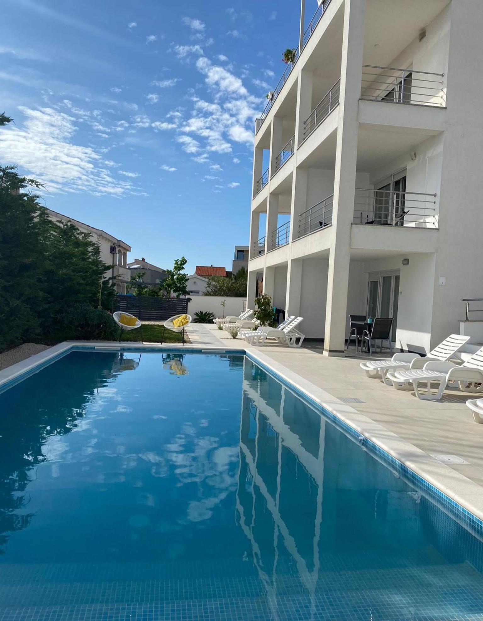 Apartment Deluxe Villa Carlotta Zadar Exteriér fotografie