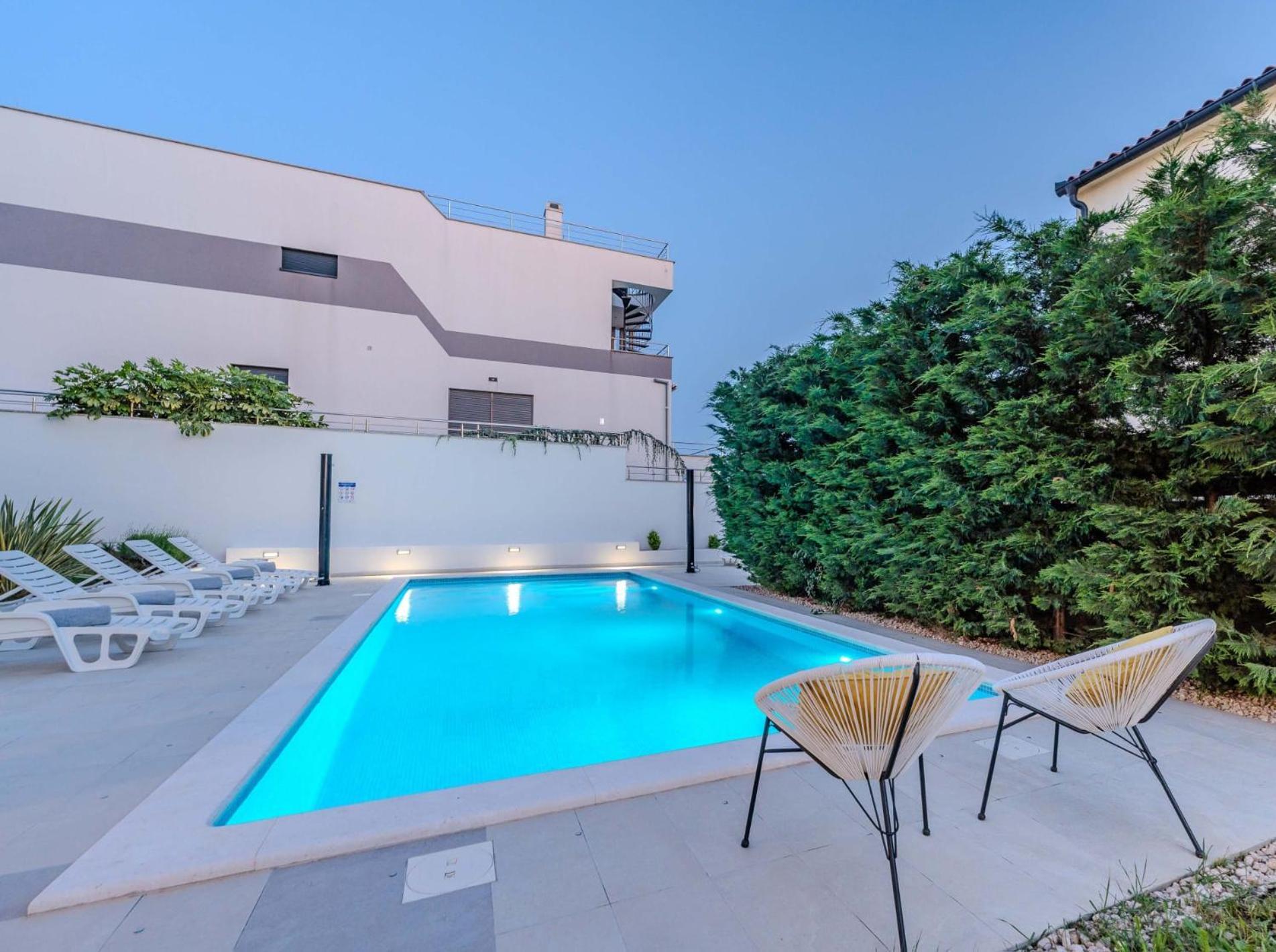 Apartment Deluxe Villa Carlotta Zadar Exteriér fotografie